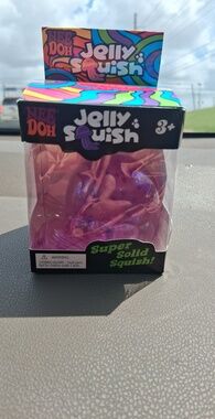 Jelly Squish Kids Toy — Pink Glitter Squishy
